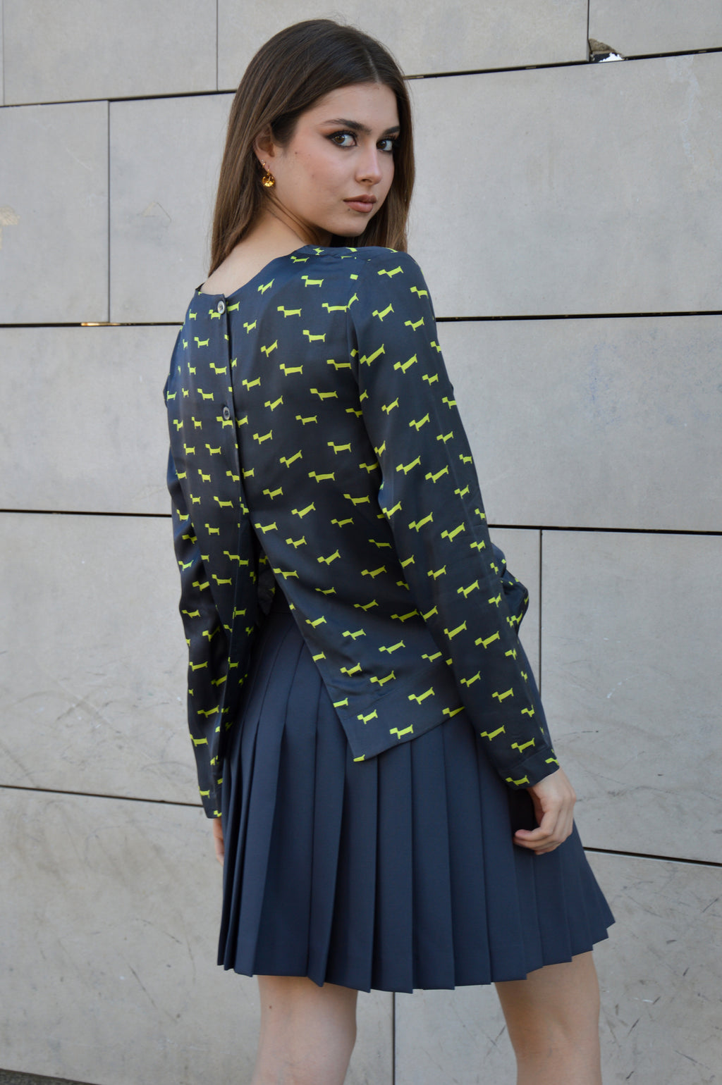 Blusa in viscosa - Ottod'Ame