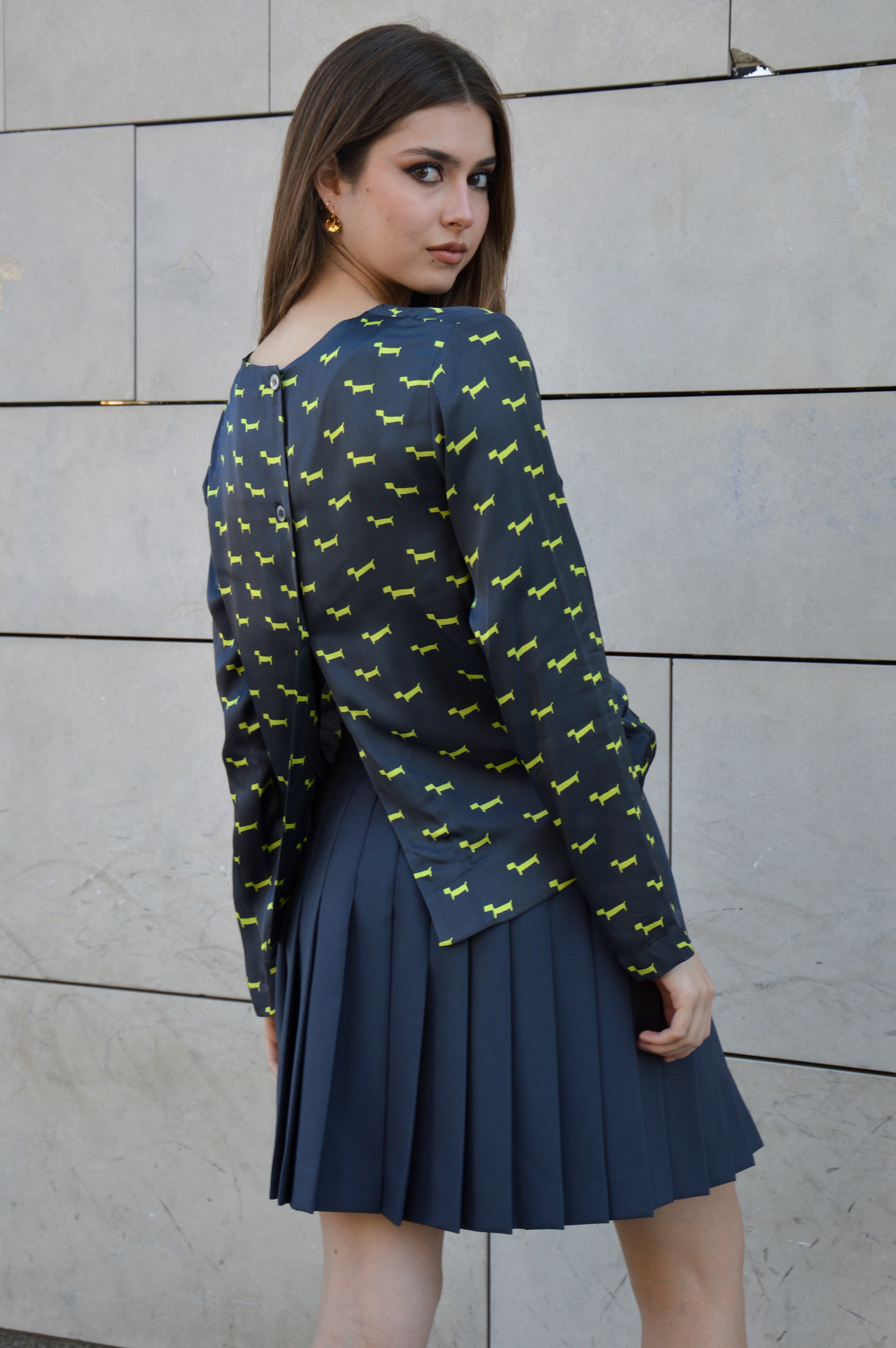 Blusa in viscosa - Ottod'Ame