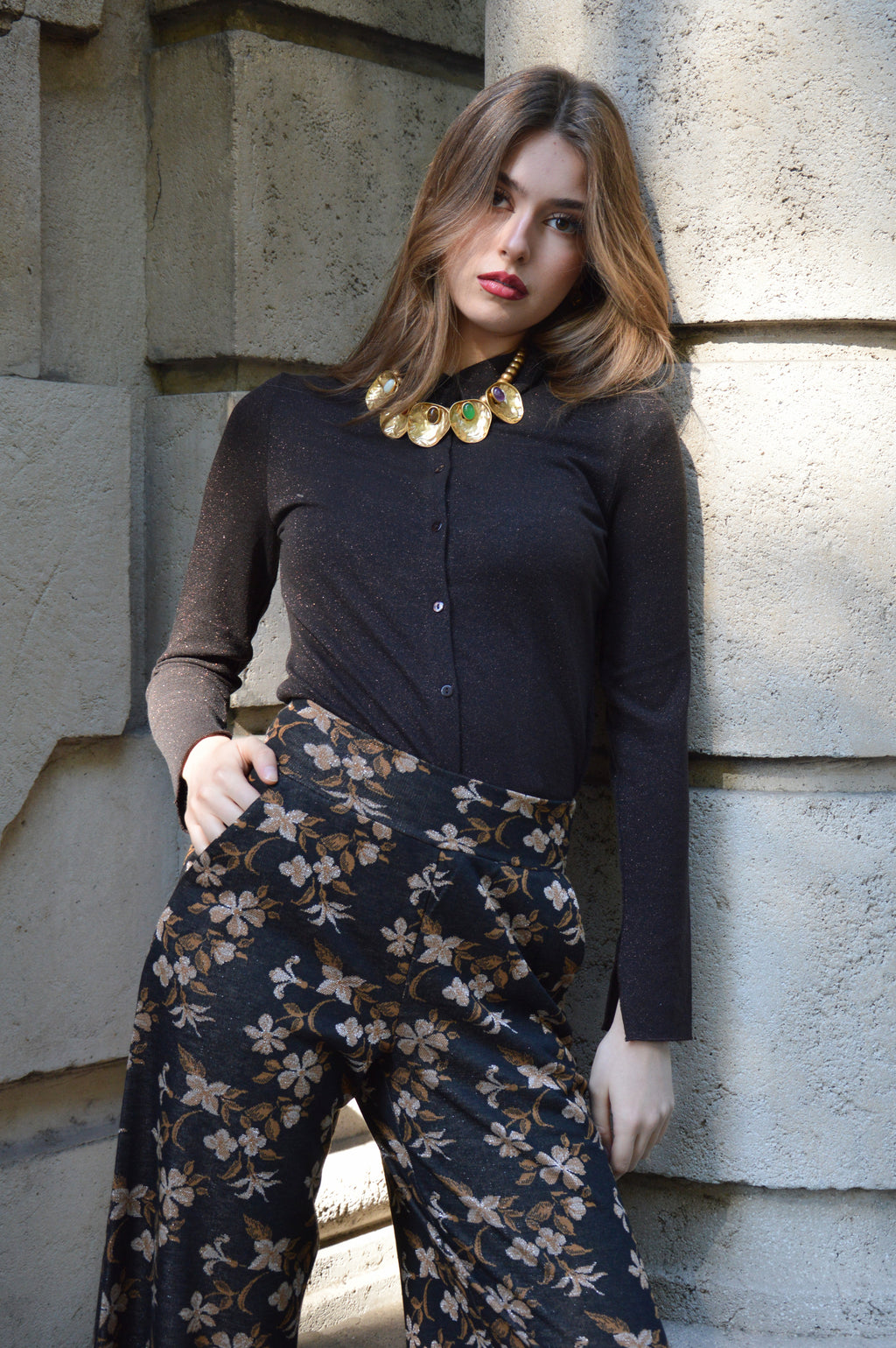 Cardigan lurex - Surkana