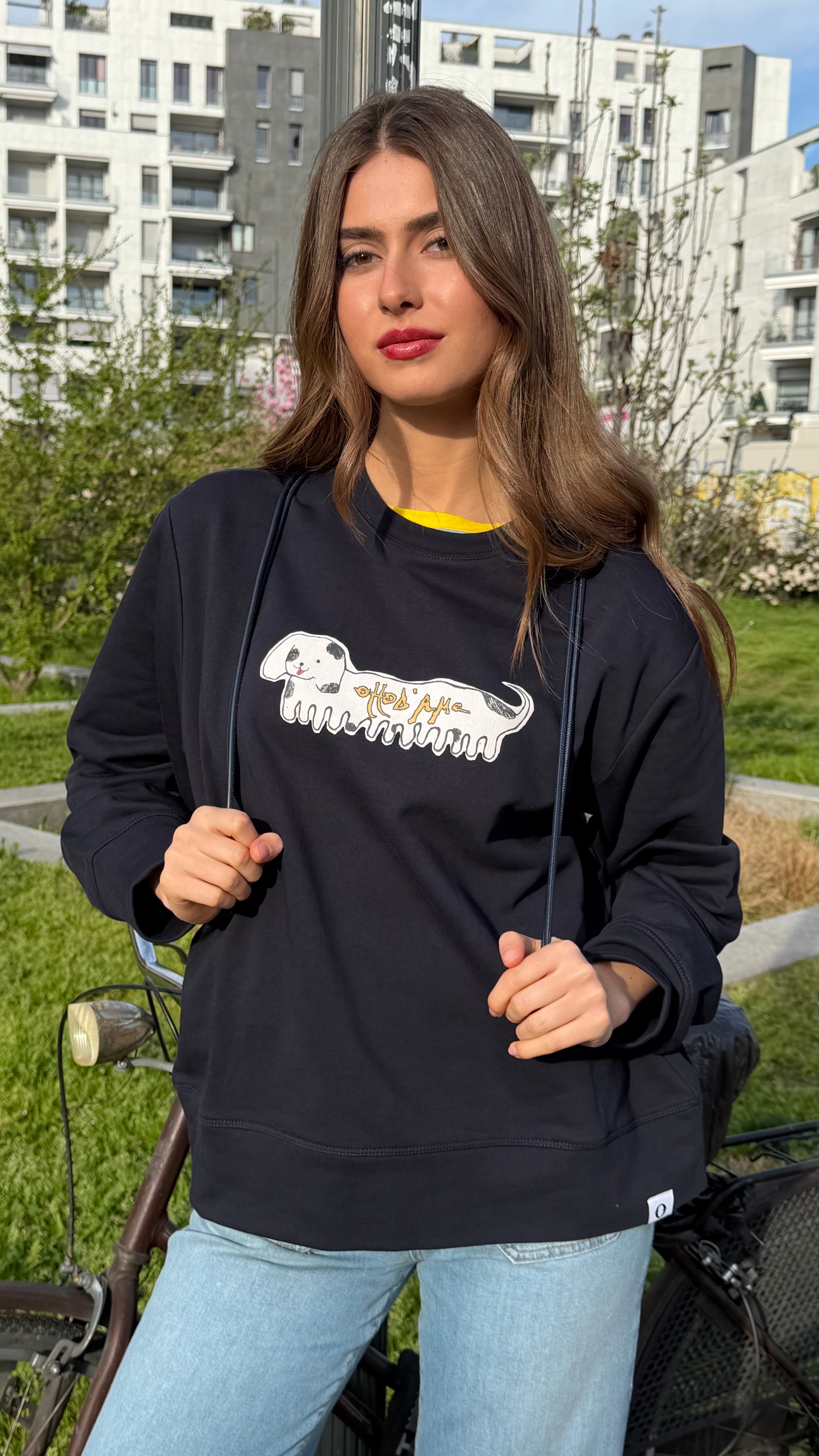 Felpa disegno - Ottod'Ame