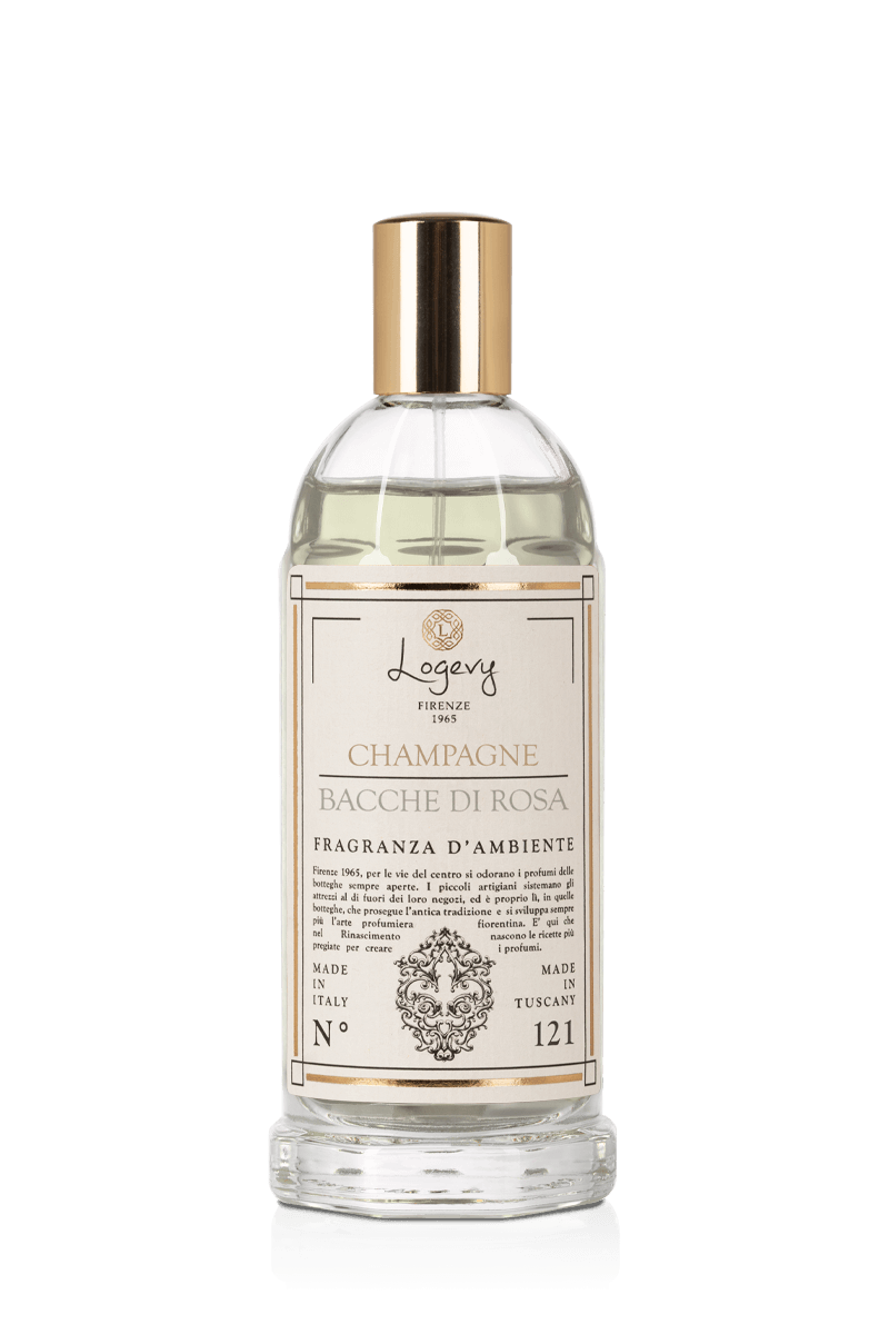 Champagne e Bacche di Rosa Spray - Logevy Firenze 1965