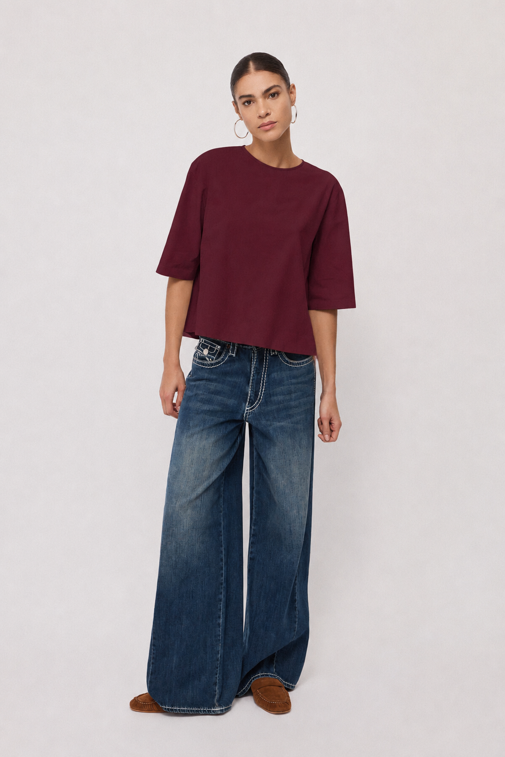 Blusa in popeline - Ottod'Ame