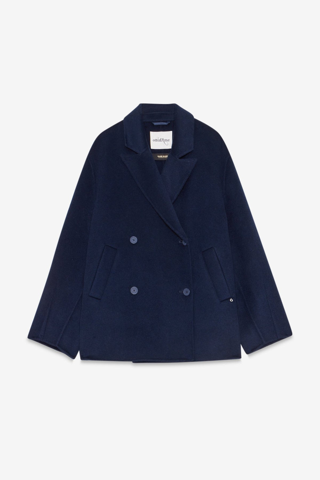 Cappotto corto doppiopetto - Ottod'Ame