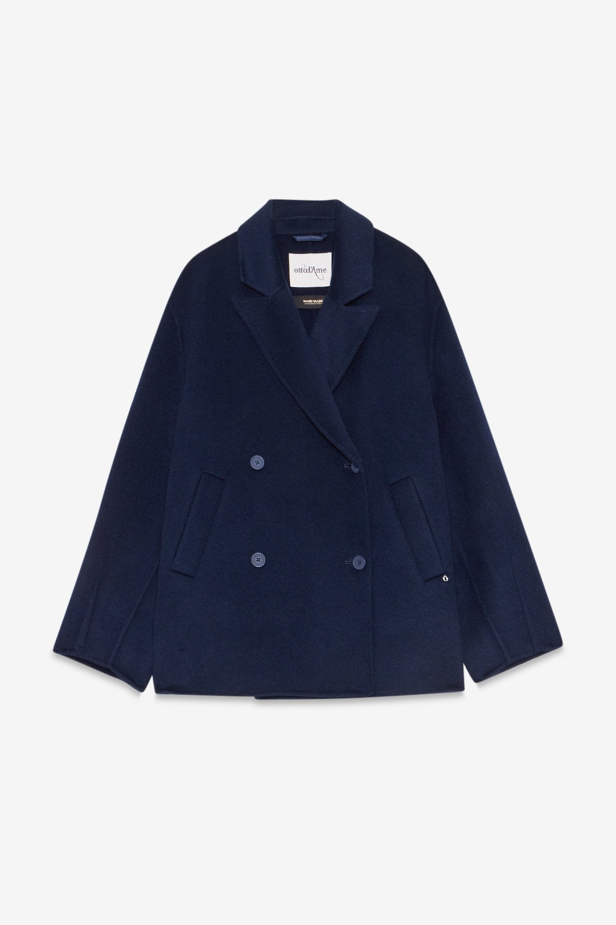 Cappotto corto doppiopetto - Ottod'Ame