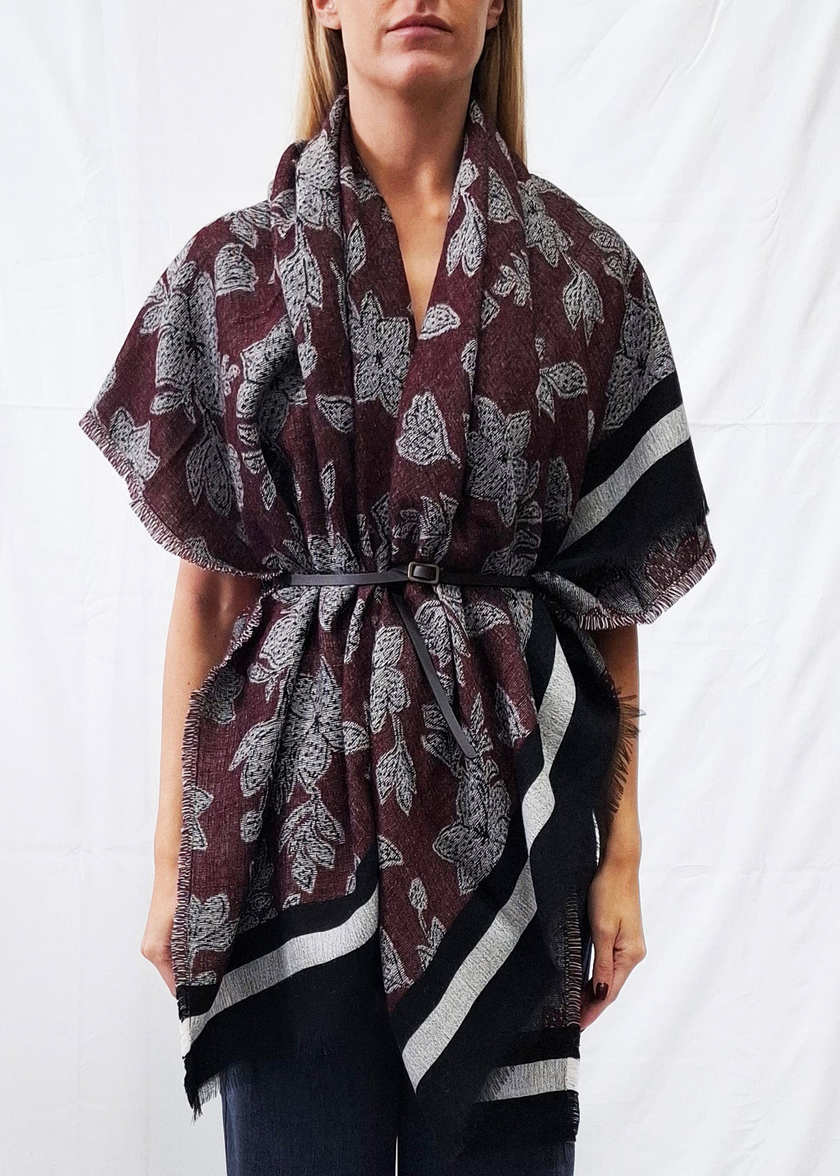 Sciarpa in filato jacquard - Alessia Santi