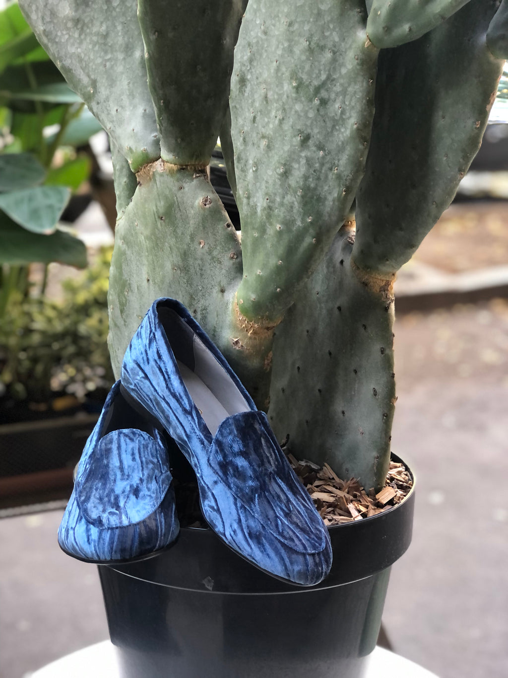 Mocassino velluto -