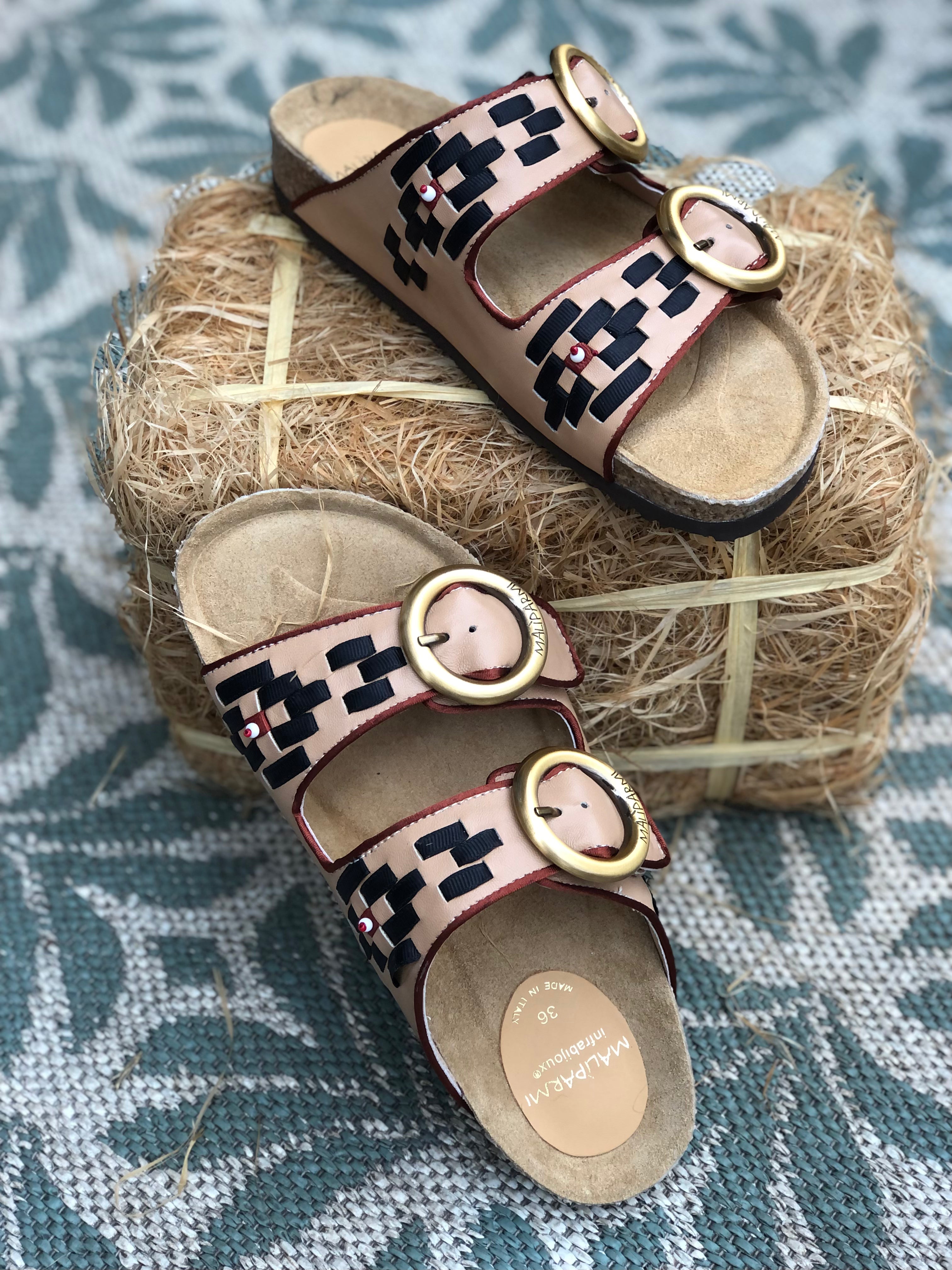 Sandali infrabijoux pelle - Maliparmi