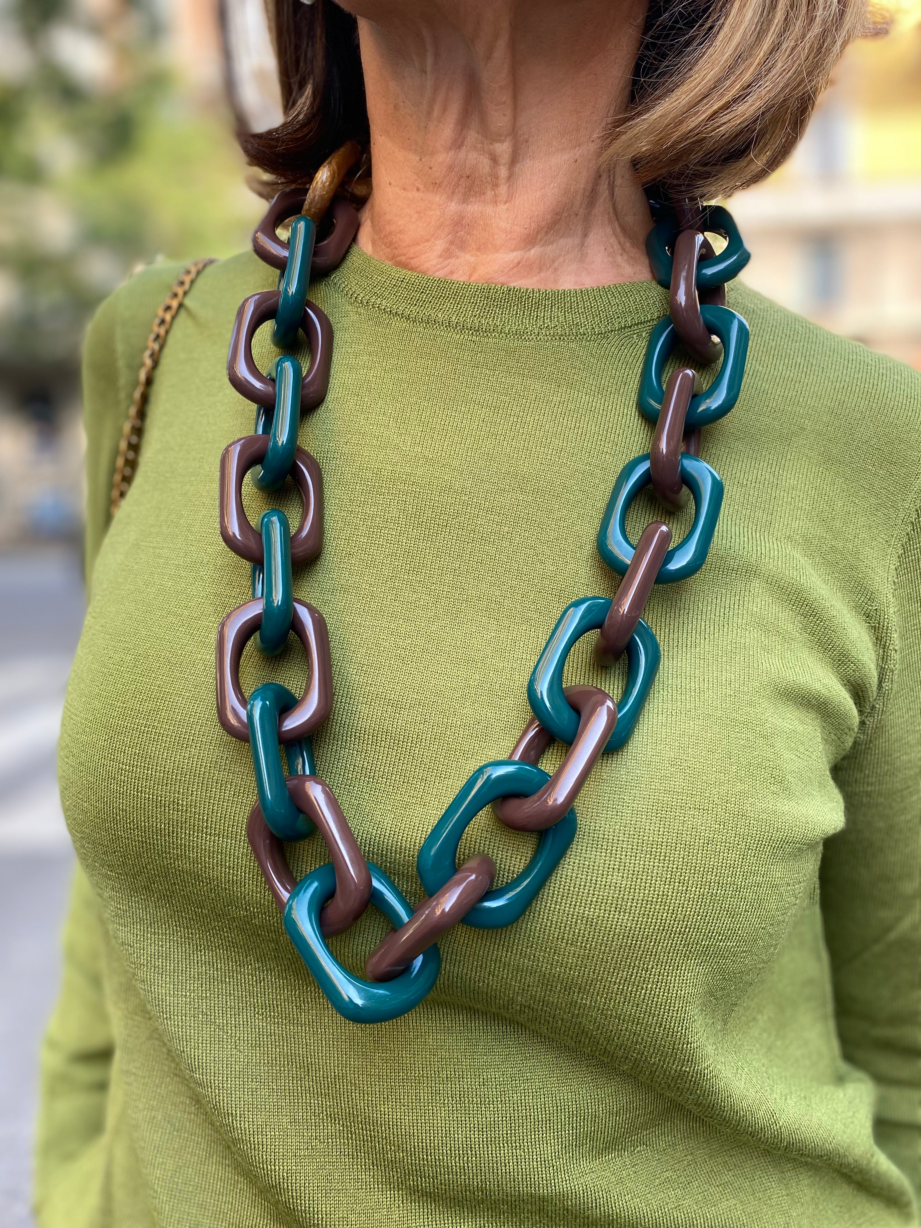 Collana multi resin - Maliparmi