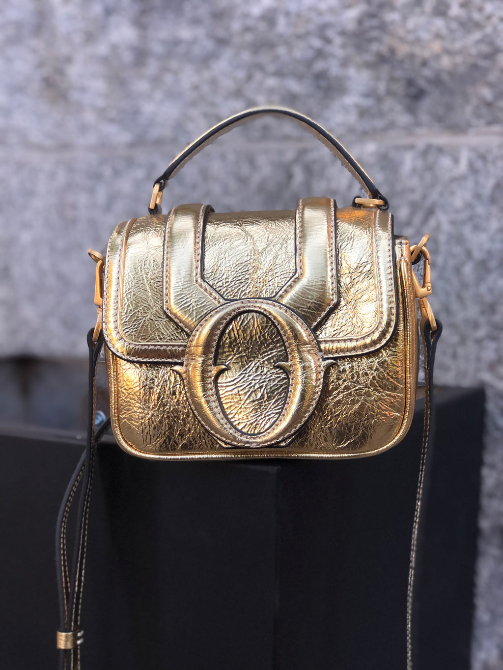 Borsa Tesorino bag mini in pelle - Otto d'ame