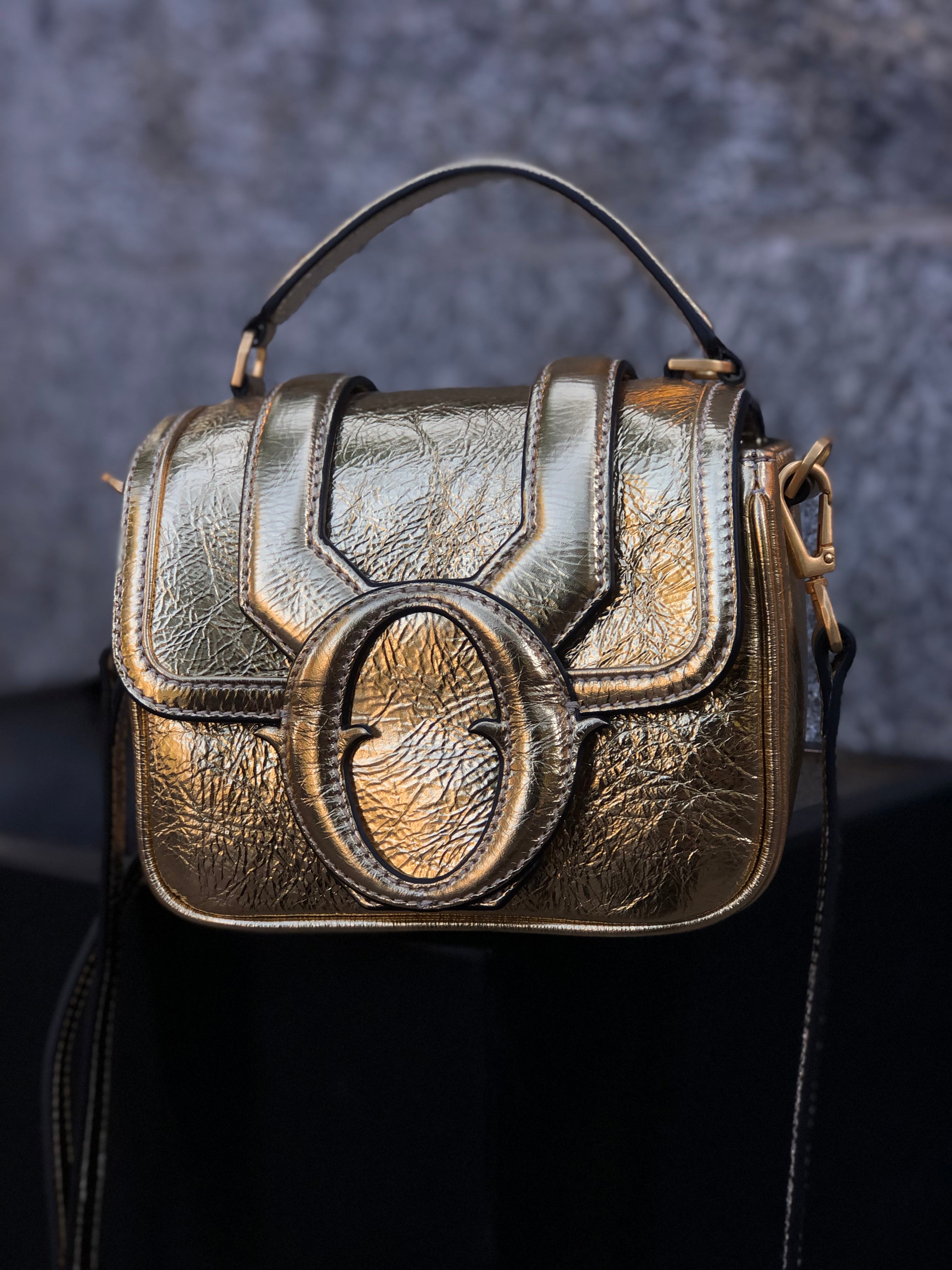 Borsa Tesorino bag mini in pelle - Otto d'ame