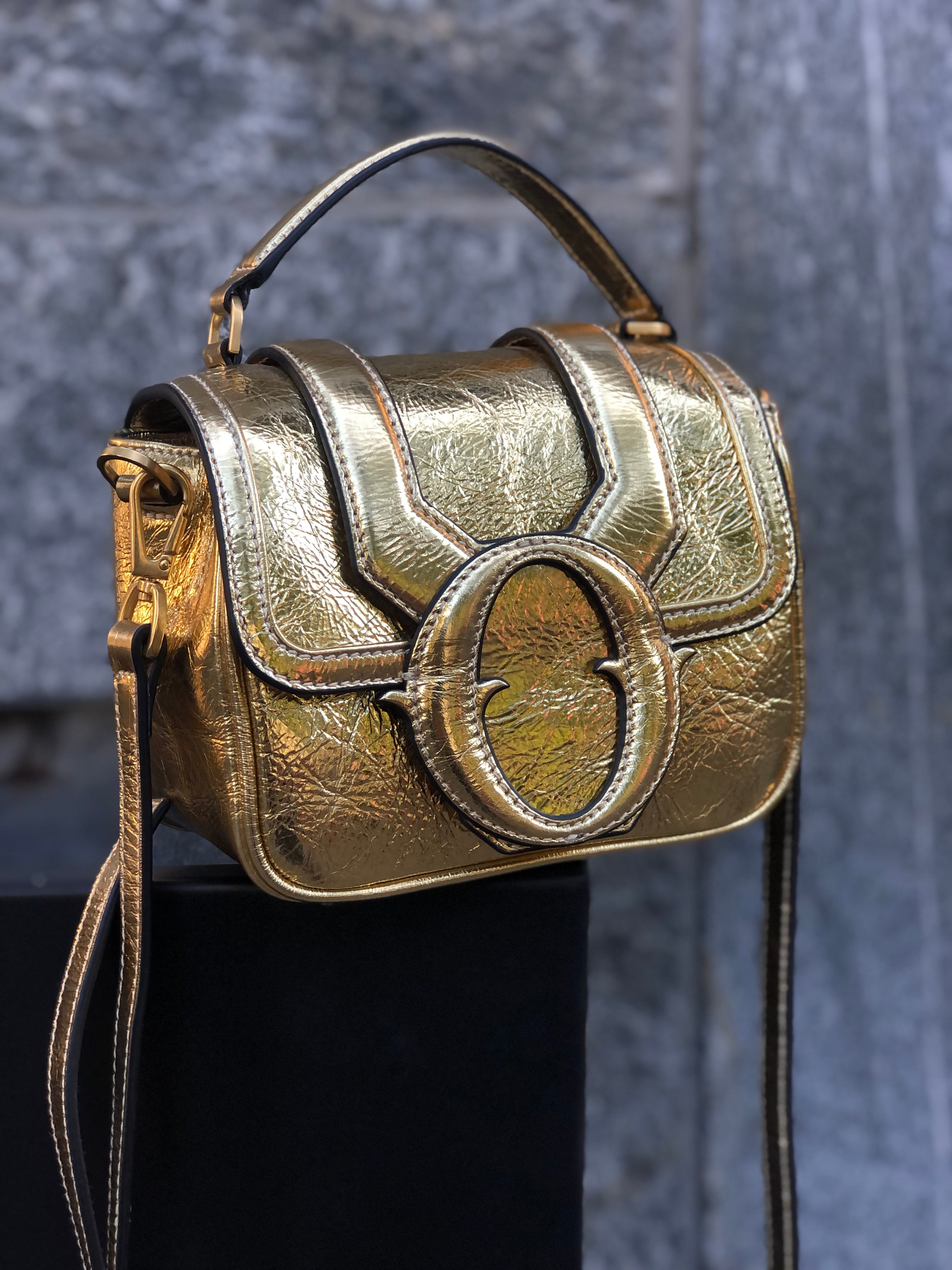 Borsa Tesorino bag mini in pelle - Otto d'ame