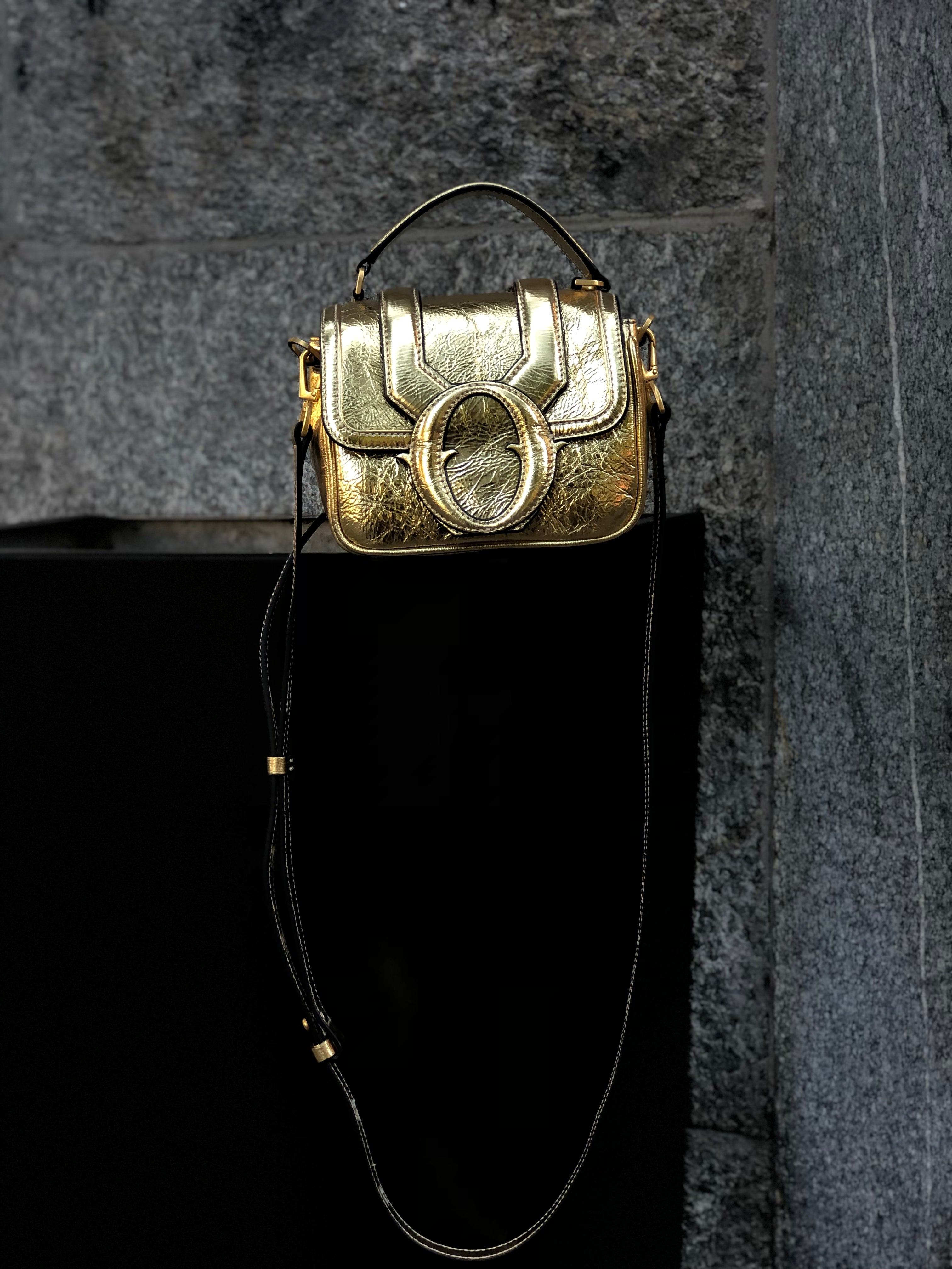Borsa Tesorino bag mini in pelle - Otto d'ame