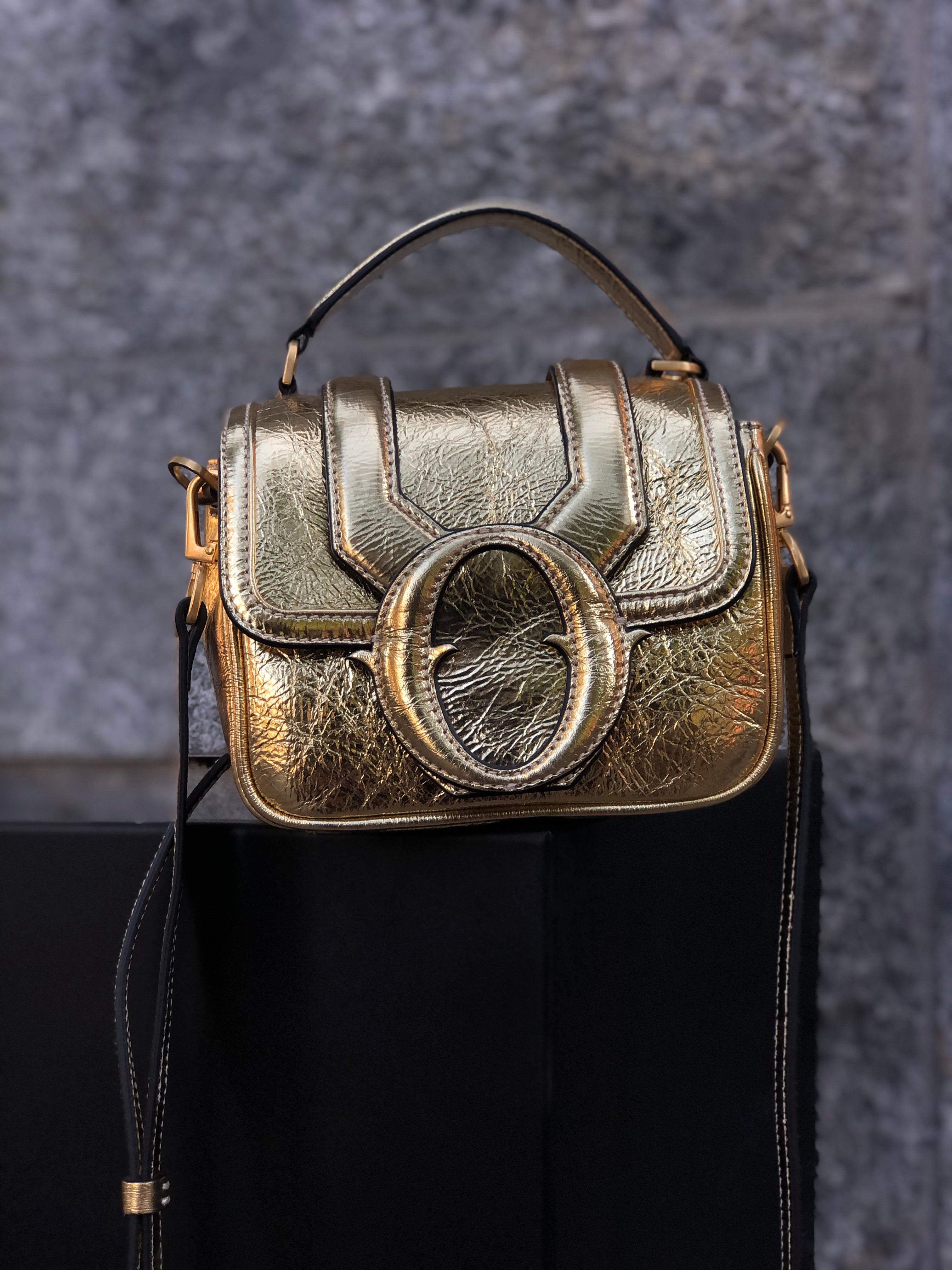 Borsa Tesorino bag mini in pelle - Otto d'ame