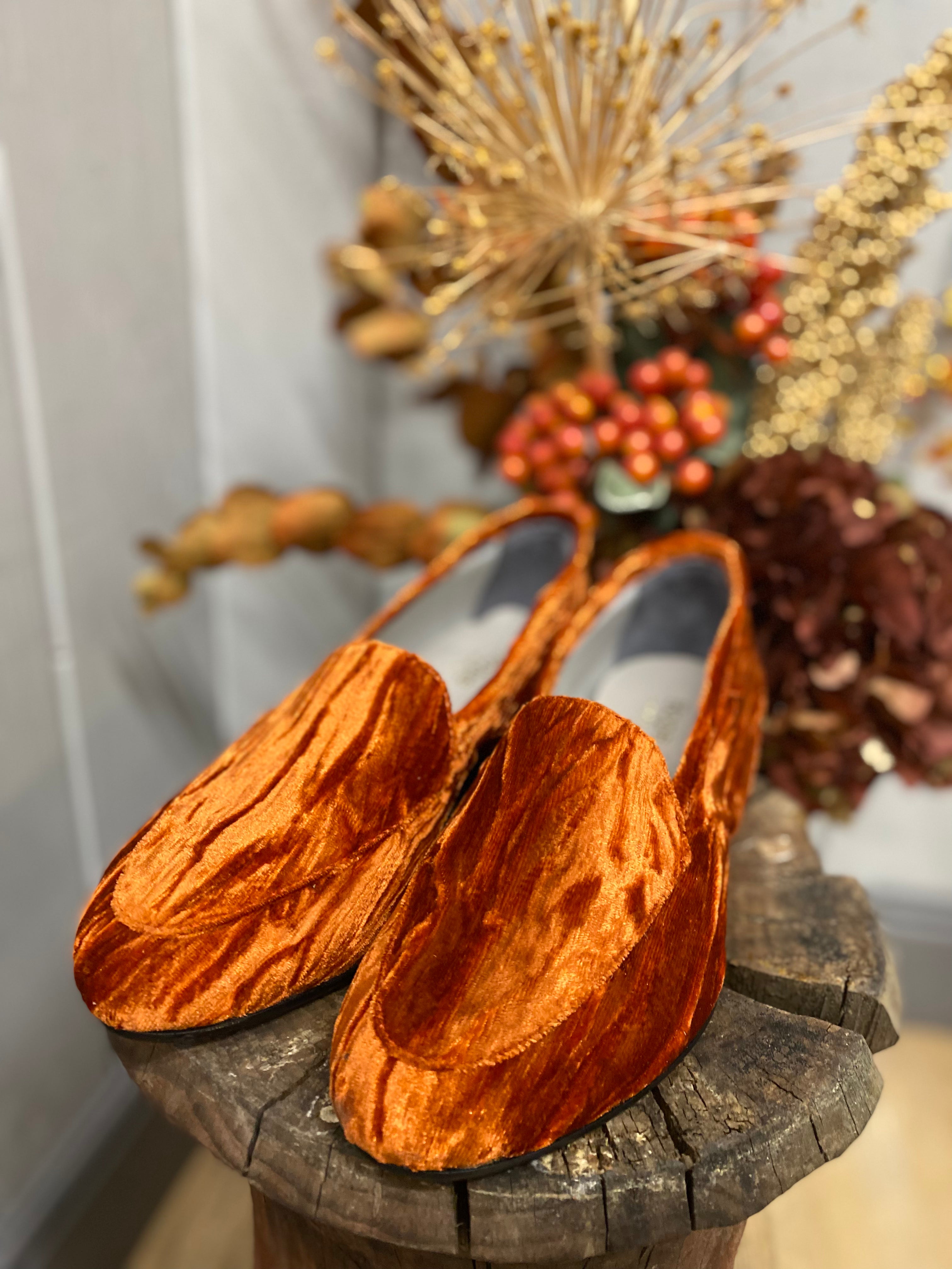 Mocassino velluto -