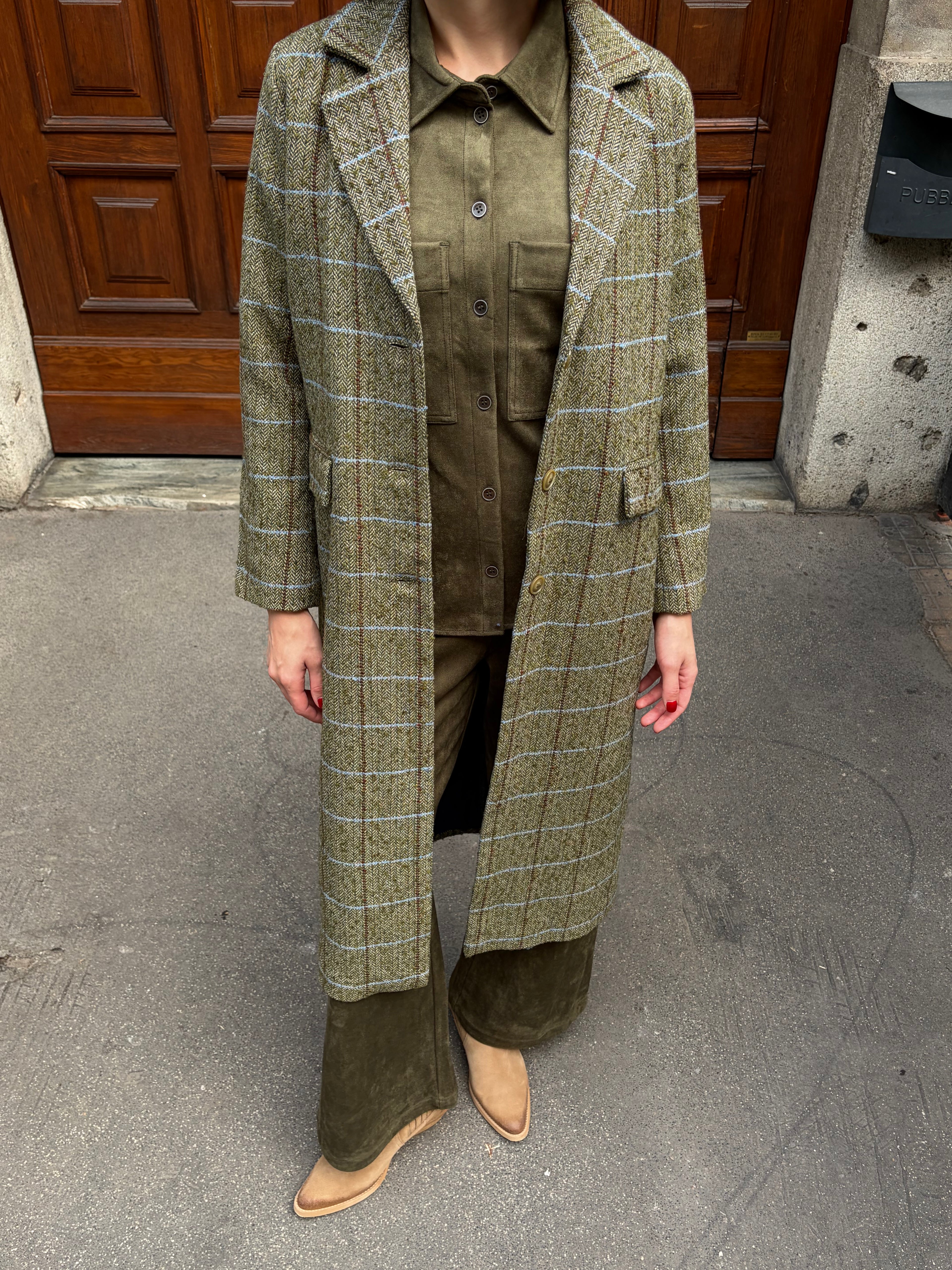 Cappotto lungo di lana - Surkana