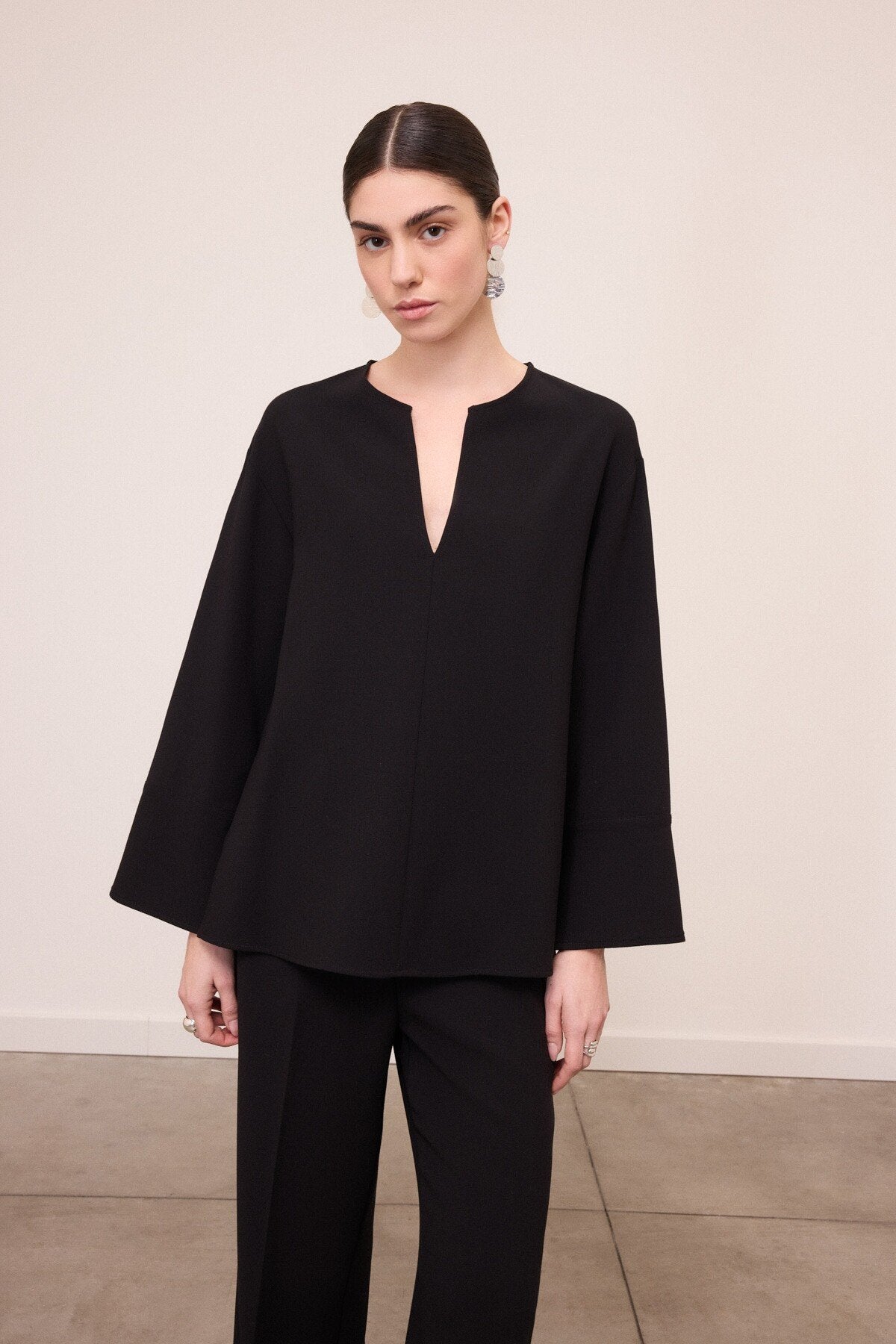 Blusa over con spacchi - Ottod'Ame