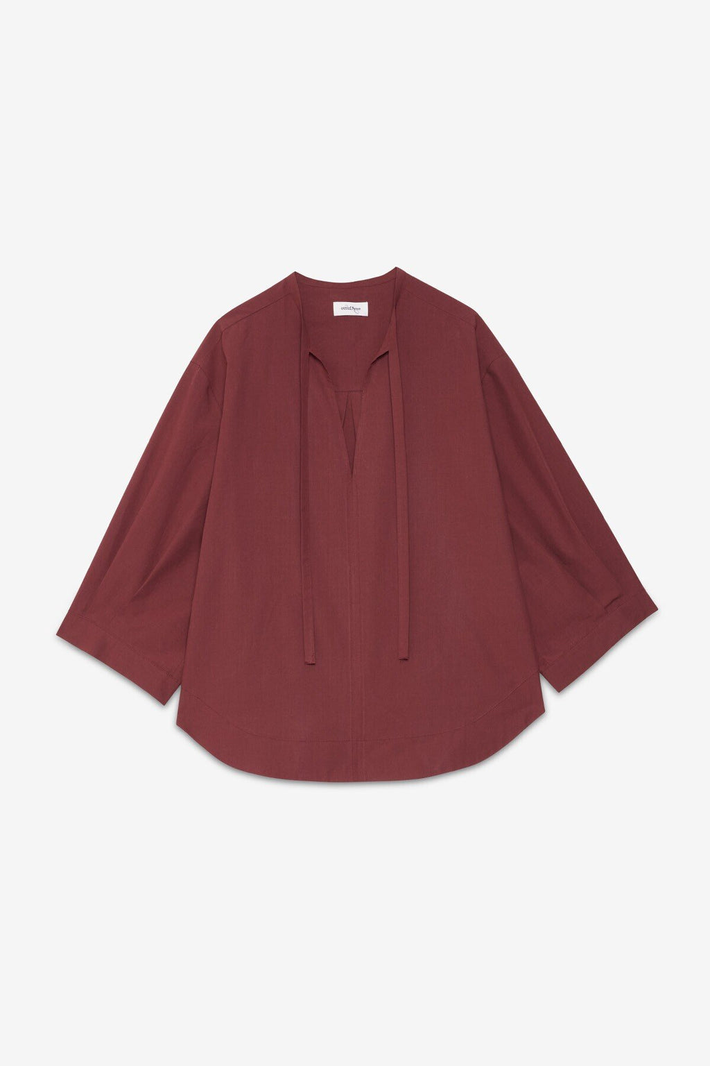 Blusa con fiocco al collo - Ottod'Ame