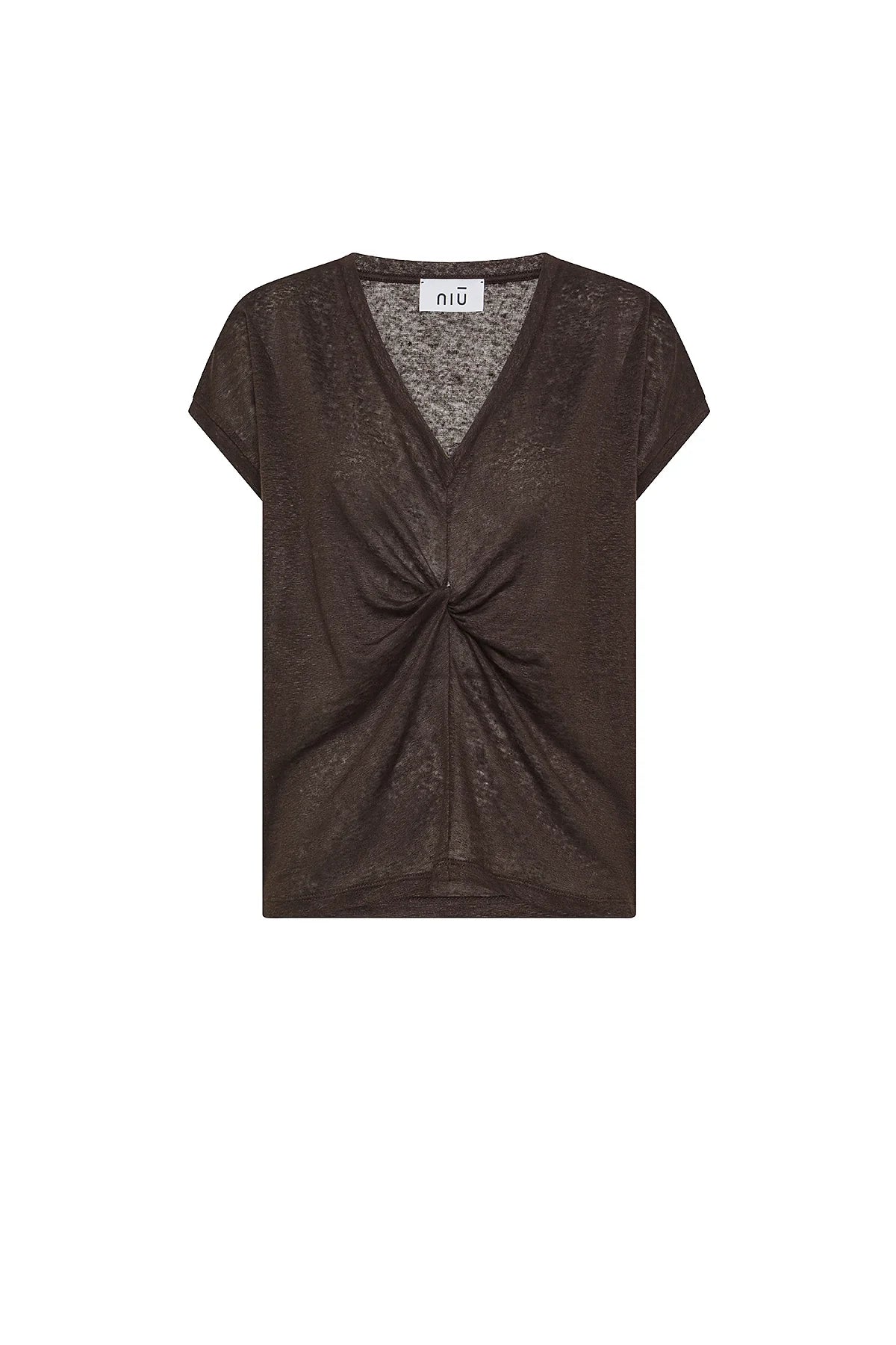 Maglia con drappeggio - Niù